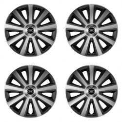 Capace pentru Audi 16 Aviator carbon silver&black