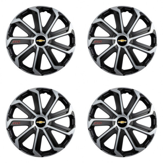 Capace pentru Chevrolet 14 Evo black&silver