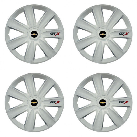 Capace pentru Chevrolet 15 GTX carbon white