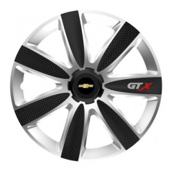 Capace roți pentru Chevrolet 15 GTX CARBON silver/black