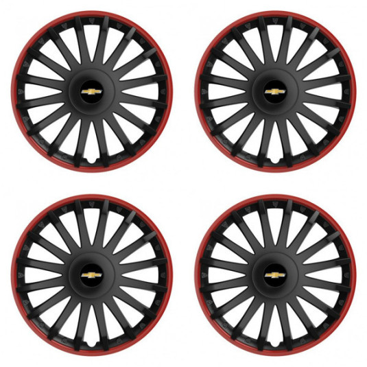 Capace pentru Chevrolet 15 CRYSTAL RO black