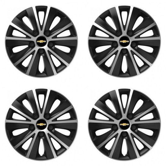 Capace pentru Chevrolet 15 RAPIDE silver and black