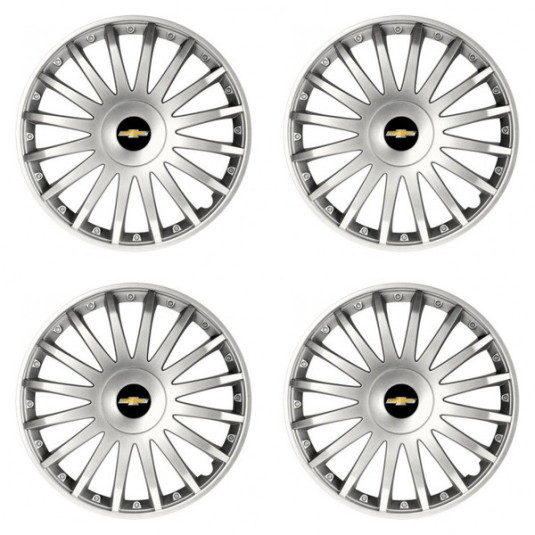 Capace pentru Chevrolet 16 CRYSTAL silver