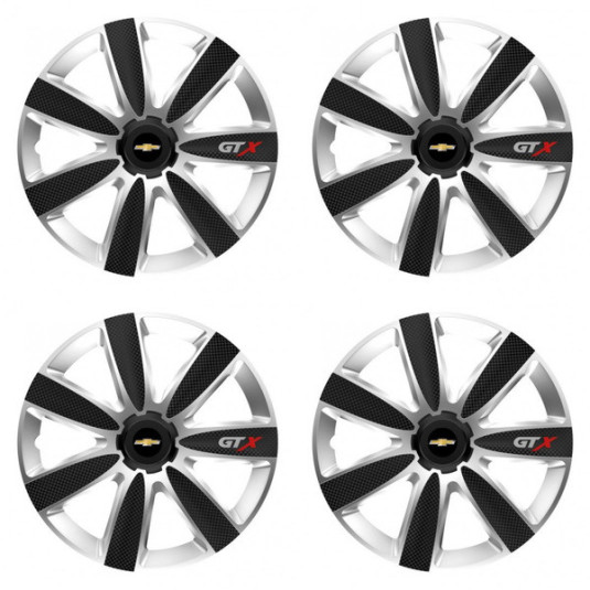 Genti pentru Chevrolet 16 GTX CARBON silver/black