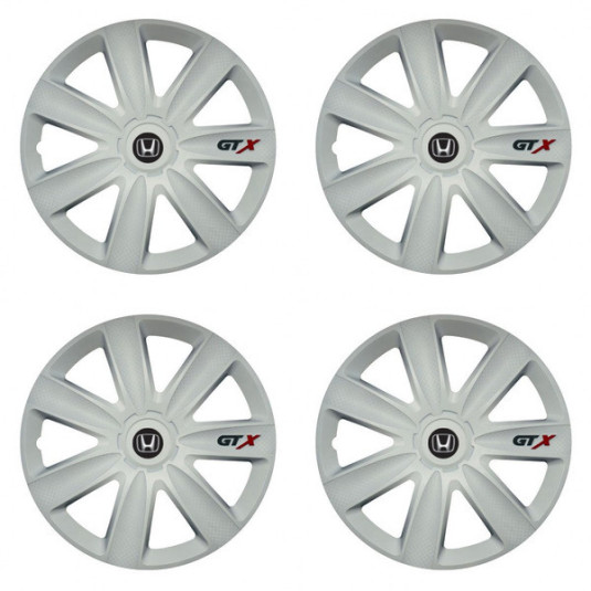 Capace pentru Honda 17 GTX carbon alb