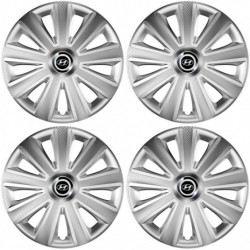 Capace roată pentru Hyundai 16 Aviator carbon RC 16 silver