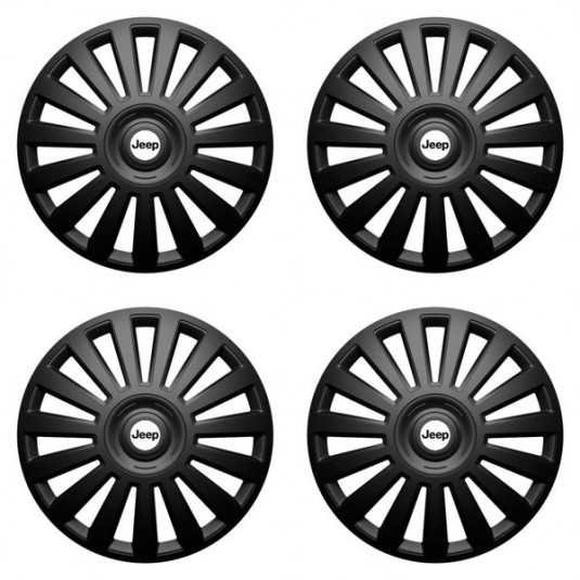 Capace pentru Jeep 14 Luxury black