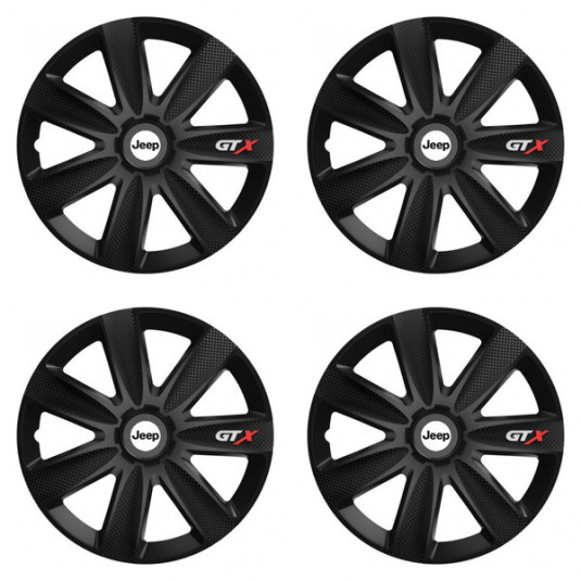 Capace roată pentru Jeep 14 GTX CARBON negru