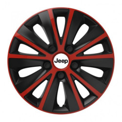 Capace pentru Jeep 14 RAPIDE roșu și negru