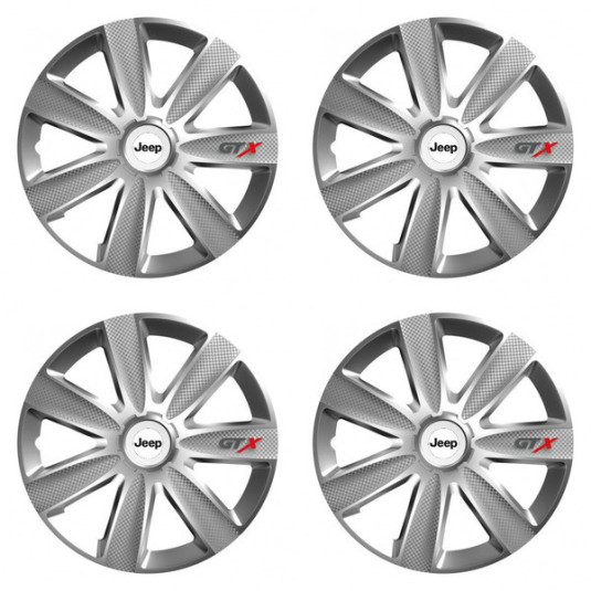 Capace pentru Jeep 15 GTX CARBON silver