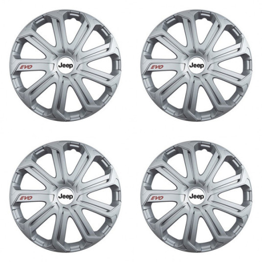 Capacele pentru Jeep 16 Evo argintiu