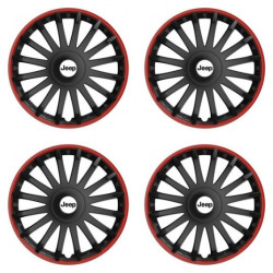Capace roți pentru Jeep 16 CRYSTAL RO black