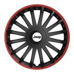 Capace roți pentru Jeep 16 CRYSTAL RO black