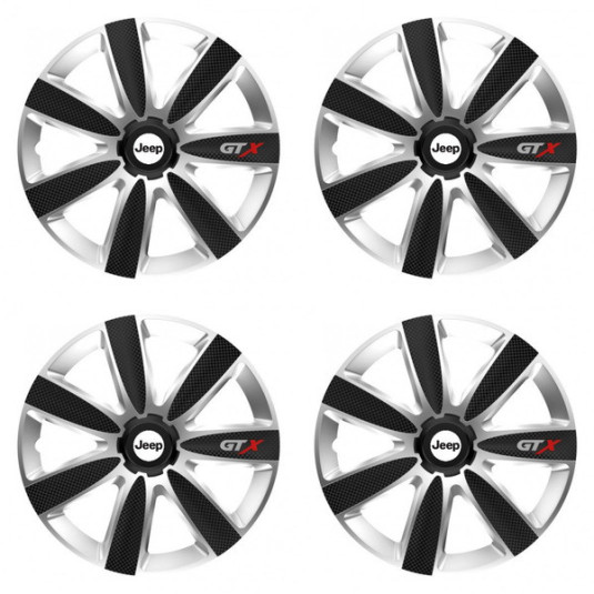 Capacele pentru Jeep 16 GTX CARBON silver/black