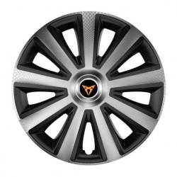Capace pentru Cupra 14 Aviator carbon silver&black