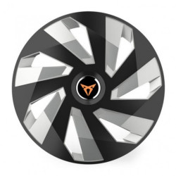 Capace roți Cupra 14 Vector RC negru și argintiu