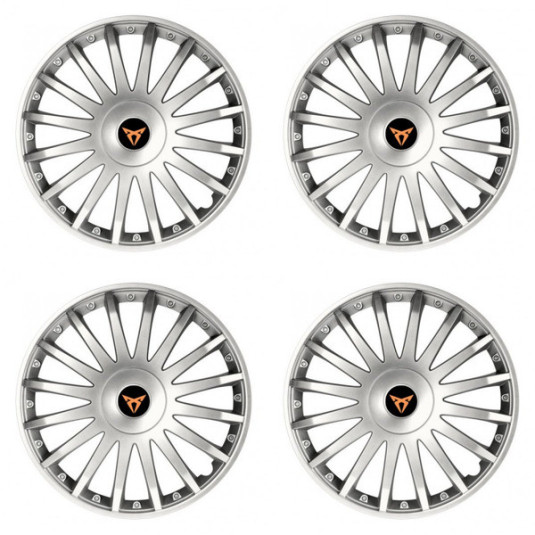 Capace pentru Cupra 15 CRYSTAL silver