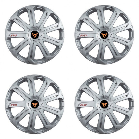 Capace pentru Cupra 16 Evo silver