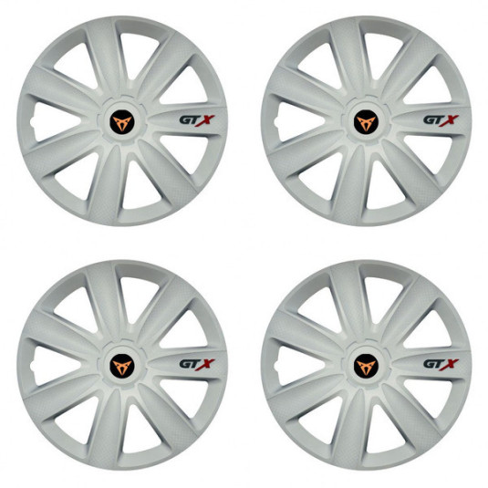 Capace pentru Cupra 17 GTX carbon alb