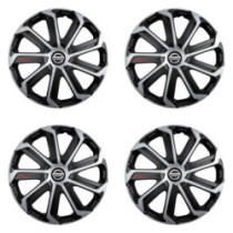 Capace roți pentru Nissan 14 Evo black&silver