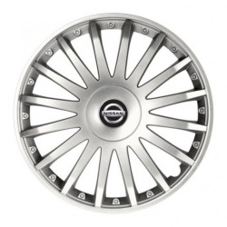 Capacele pentru Nissan 15 CRYSTAL silver