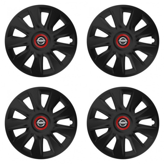 Capace pentru Nissan 15 STRATOS RR black