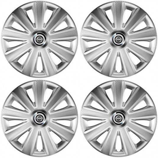 Capace pentru Nissan 16 Aviator carbon RC 16 silver