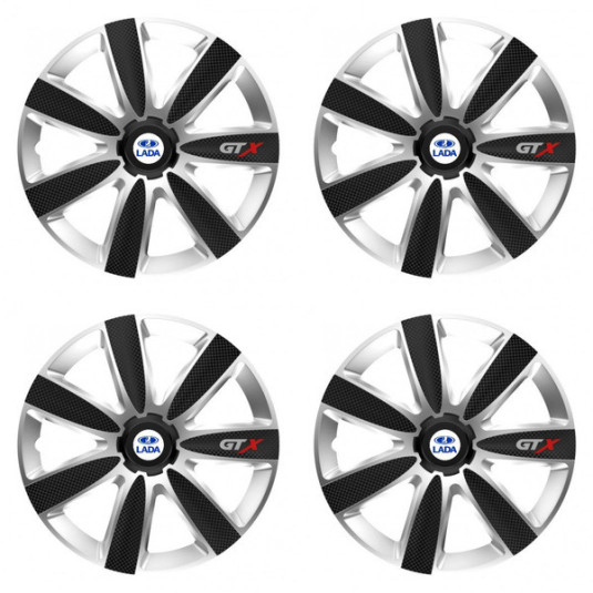 Capace pentru Lada 15 GTX CARBON silver/black