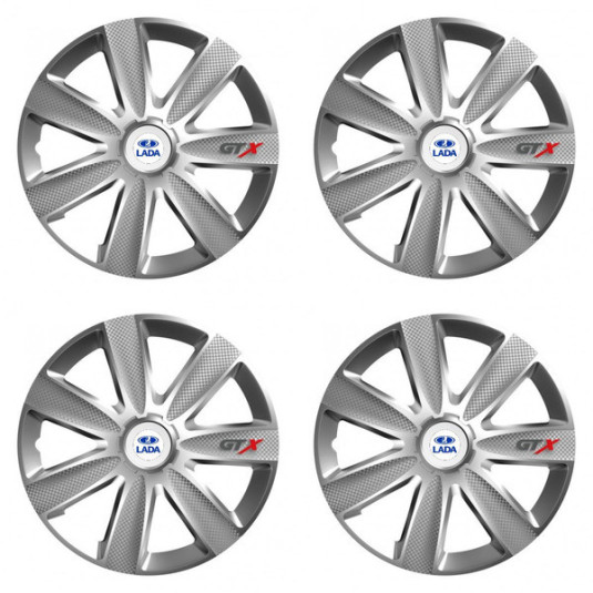 Capace pentru Lada 15 GTX CARBON argintiu
