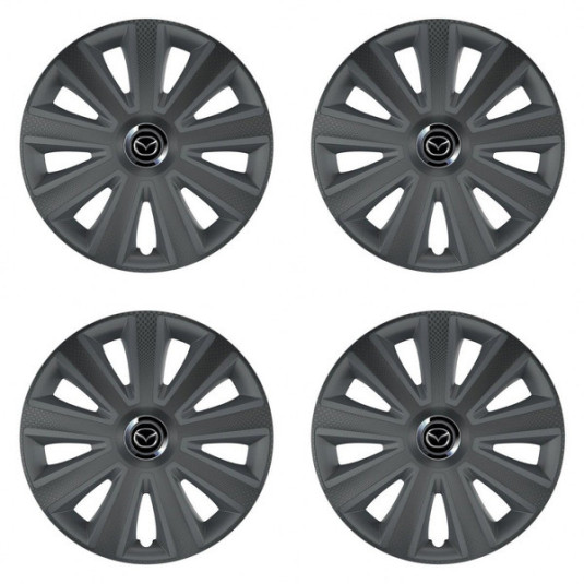 Capacele de roată pentru Mazda 15 Aviator carbon grafit