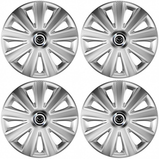 Ornamente capotă pentru Mazda 16 Aviator carbon RC 16 silver