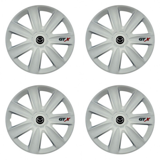 Capace roată Mazda 17 GTX carbon white