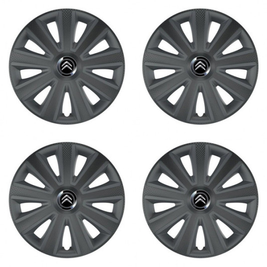 Dop jantă pentru Citroen 16 Aviator carbon RC16 grafit