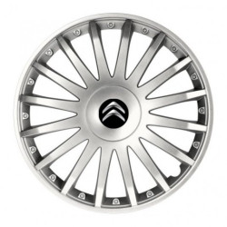 Capacele pentru Citroen 16 CRYSTAL argintiu