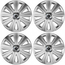Capacele pentru Mercedes 14 Aviator carbon RC silver