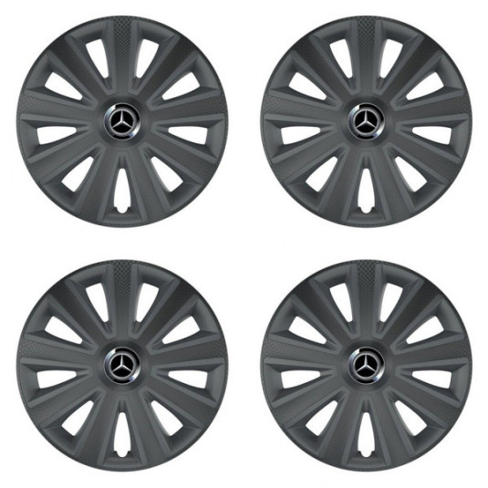 Capace pentru Mercedes 15 Aviator carbon grafit