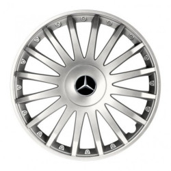 Capace pentru Mercedes 15 CRYSTAL silver