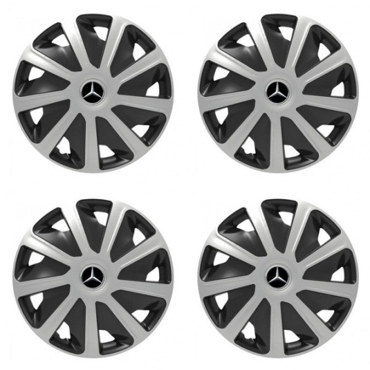 Capace pentru Mercedes pentru furgoană 15 Craft silver and black