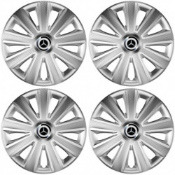 Capace pentru Mercedes 16 Aviator carbon RC 16 silver