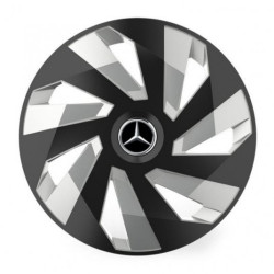 Calote pentru Mercedes 16 Vector RC negru și argintiu