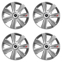 Capace de roată pentru Mercedes 16 GTX CARBON silver
