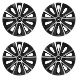 Capacele pentru Opel 15 RAPIDE argintiu și negru