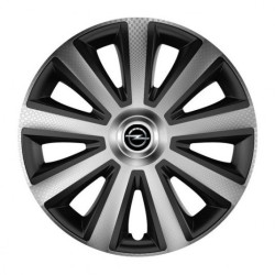 Capacele pentru Opel 16 Aviator carbon silver&black