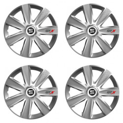 Capace pentru Seat 14 GTX CARBON silver