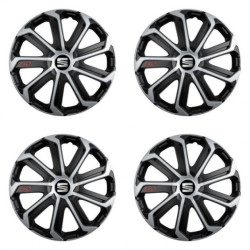 Capace pentru Seat 15 Evo black&silver