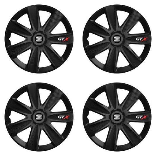 Capace de roată pentru Seat 15 GTX CARBON black