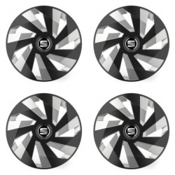 Capace pentru Seat 16 Vector RC black and silver
