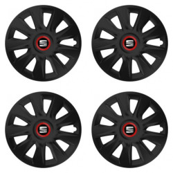 Capace roţi pentru Seat 16 STRATOS RR black