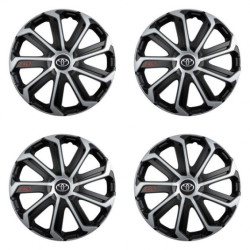 Capace roți pentru Toyota 14 Evo black&silver