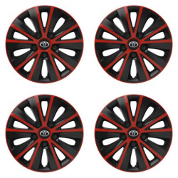 Capace pentru Toyota 14 RAPIDE red and black